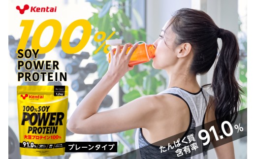 100%SOY POWER PROTEIN プレーンタイプ ns136-001 【プロテイン タンパク質 植物由来 大豆 ビタミン ミネラル 飲料 健康】
