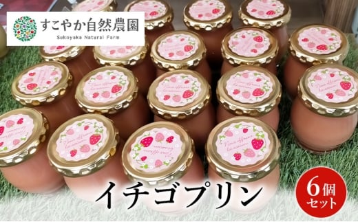 イチゴプリン 6個セット プリン いちご スイーツ ギフト セット 千葉市 [№5346-1507]