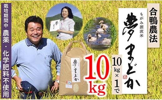 【令和7年産】特別栽培米　夢まどか10㎏ 1468141 - 山形県最上町