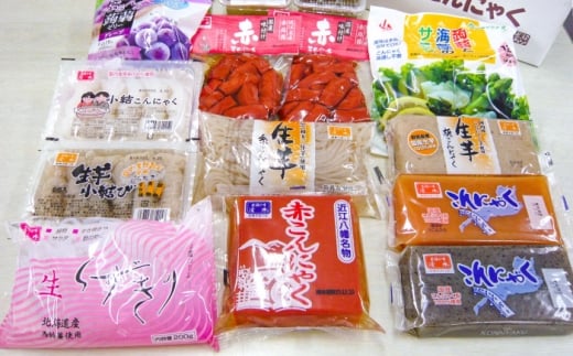 こんにゃくおまかせギフトセット 合計約2425g/ ダイエット 糖質オフ 国産 しらたき おでん / 栗東市 / 株式会社清水商店 [BIAG005]