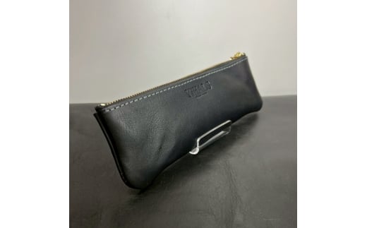 YIHALS ハンドメイド 牛革 ペンケース ワインレッド《靴屋が手掛ける革製品》｜イハレス レザー 革小物 [0649] 2294975 - 神奈川県伊勢原市