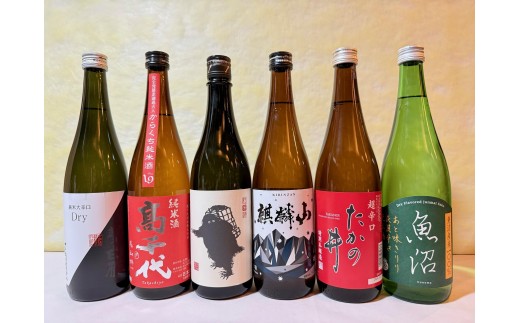 新潟清酒 超辛口シリーズ(720ml×6本) 2290069 - 新潟県新潟県庁