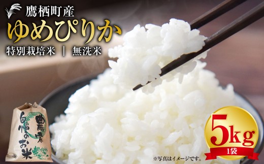 【令和7年産】 ゆめぴりか （無洗米） 5kg 北海道 鷹栖町 たかすタロファーム 米 コメ こめ ご飯 無洗米 お米 ゆめぴりか 無洗米 2289827 - 北海道鷹栖町