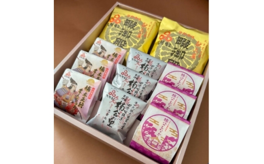 栄久堂吉宗　四條畷銘菓詰合せ6(畷御殿2個 楠公もなか3個 楠公の里3個 楠木正行まんじゅう3個)【1653586】 2286851 - 大阪府四條畷市