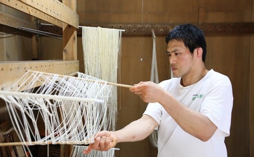 熊本県南関町のふるさと納税 綾田製麺所 南関素麺 16束入り
