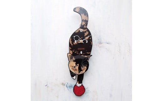 C-33T1 サビ-猫の振り子時計テニスボール C-CC-033A