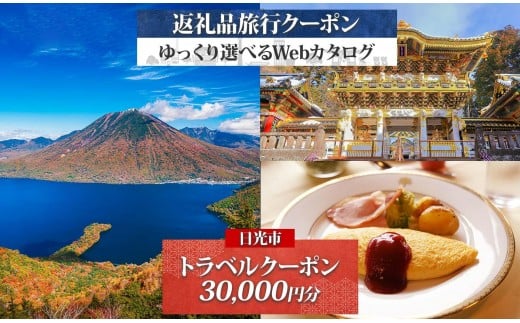 日光市 後から選べる 旅行クーポン（30,000円分） 旅行券 宿泊券