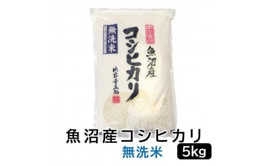 【令和7年産無洗米】お米マイスター厳選！魚沼産コシヒカリ　5kg 2292656 - 新潟県新潟県庁