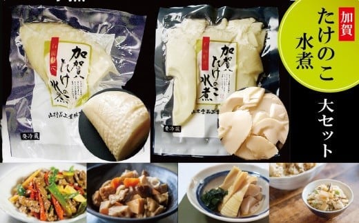 【真空包装で手軽に使える】加賀たけのこ水煮　大セット 野菜