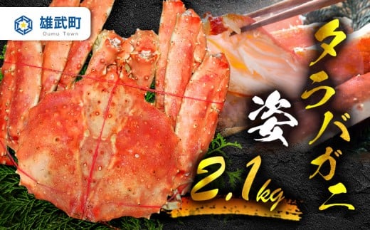 《数量限定》北海道オホーツク産 タラバガニ姿　2.1ｋｇ