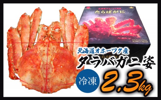 《数量限定》北海道オホーツク産 タラバガニ姿　2.3ｋｇ