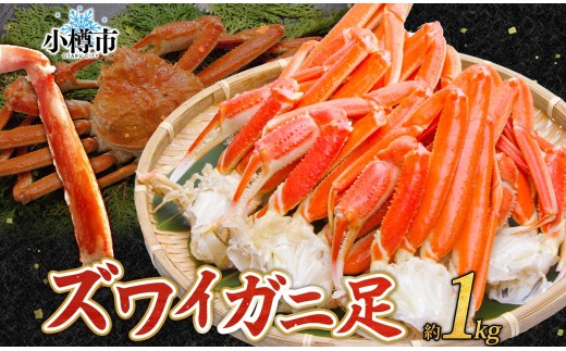 ズワイガニ 蟹脚 ボイル 約1kg カニ かに 蟹 カニ脚 蟹脚 カニ棒肉 海鮮 海の幸 ギフト お取り寄せ