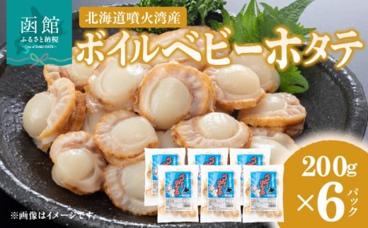 北海道噴火湾産 ボイルベビーホタテ_HD145-002 1476963 - 北海道函館市