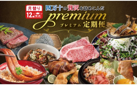 【12回定期便】四万十 の 贅沢 を詰め込んだ プレミアム 定期便 四万十市 高知 高知県 しまんと 鰹 かつお かつおのたたき たたき うなぎ かば焼き 鰻 食べ比べ 月替わり 牛肉 和牛 黒毛和牛 小分け 四万十牛 じゃこ しらす 魚介 肉 鶏肉 ローストチキン 鮎 天然鮎 餃子 加工品 おかず 豪華 冷凍 25-590