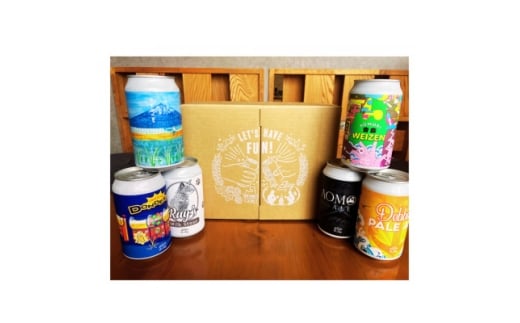 クラフトビール　定番4種類と限定2種類　計6本セット【1653310】