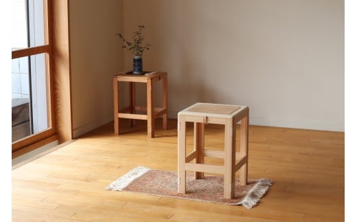 木製 折り畳み 椅子 「patol stool HINOKI」  ( 京都 宇治 家具 インテリア スツール イス 木 折りたたみ 和風 おしゃれ 人気 伝統 技法 受賞 ) 2296207 - 京都府京都府庁