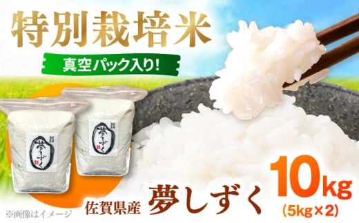 【R7年度産】夢しずく（白米） 10kg 【白浜農産】 [IBL020] 2296343 - 佐賀県白石町