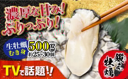 [3月29日(日)着]テレビで話題![生牡蠣][着日指定可能]ミルキーな甘みと濃厚なうまみ!身が引き締まったプリップリの むき身 500g カキ 広島 かき カキフライ 料理 鍋 江田島市/有限会社寺本水産 [XAE001] 牡蠣 生食 むき身 殻付き 殻付 殻 かき カキ 生牡蠣 広島牡蠣 オイスター カキフライ 魚介類 魚介 貝類 海鮮 広島県産 国産 産地直送 贈答 ギフト 特産品