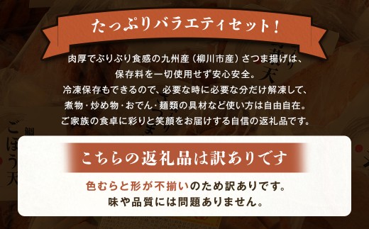 さつま揚げ 8種 計約2kg（各1パック×8種）＆「チャンポン焼きそばの具（100g）」のバラエティセット