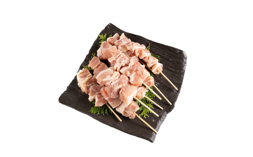 「岩手県産十文字鶏 焼き鳥【もも串】40g×30本」（冷凍 簡単 調理 国産 鶏肉 串 焼鳥 やきとり 若鶏 岩手 もも おかず おつまみ BBQ キャンプ 冷凍 たれ なし 人気 便利）