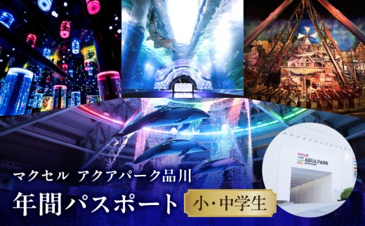 マクセル アクアパーク品川　年間パスポート　小・中学生 2312868 - 東京都港区