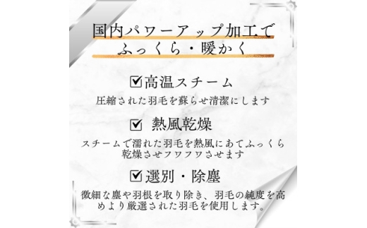 大阪府忠岡町のふるさと納税 ＜洗える＞羽毛布団シングル 羽毛1.2kg 北欧デザイン ベージュ抗菌防臭加工あったかい日本製【1443834】