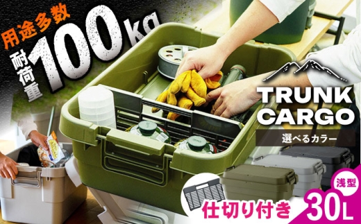 ＼キャンペーン実施中!/[選べる3色]トランクカーゴ 専用仕切り板セット ロウタイプ M1個/ キャンプ ボックス 収納 ケース アウトドア 収納ボックス バーベキュー 道具箱 レジャー 釣り ギア 格納 頑丈 大容量 キャンプ用品 屋外 活動 便利 クーラーボックス 持ち運び 収納 コンテナ インテリア / 恵那市 / 東谷株式会社 明智流通センター [AUAD037P]