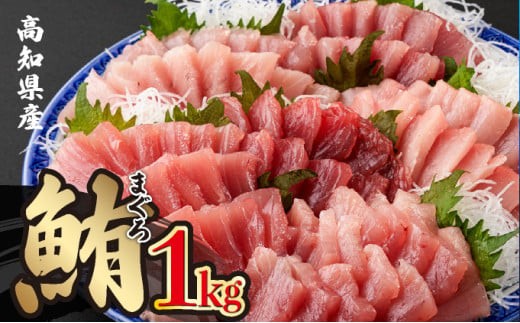 【ふるさと納税】岡水産マグロ1kg（本マグロ）