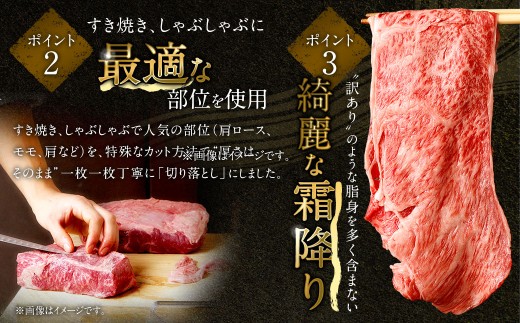 佐賀牛リッチな霜降り大判切り落とし 1.5kg（500g×3）