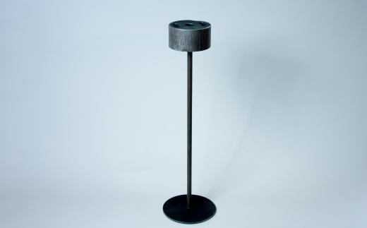 【9月30日〆飛騨牛が抽選で当たる】SMOKING STAND 家具 灰皿 たばこ タバコ 煙草 アイアン スチール アンティーク レトロ インテリア モダン シンプル スタイリッシュ 鉄製 SIKAKU 岐阜県 大垣市