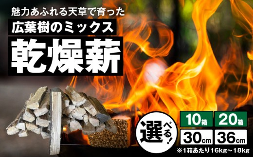 S163-013-sku_魅力あふれる天草で育った広葉樹のミックス乾燥薪