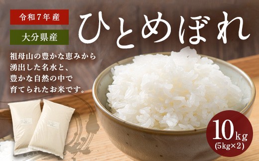 大分県産ひとめぼれ 10kg 5kg×2