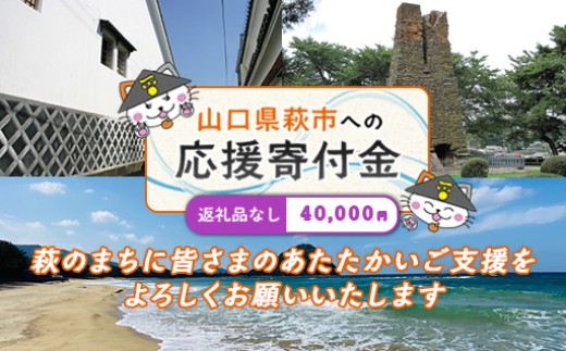 萩市応援寄付金 寄付金額40,000円分 ｜HGH00125