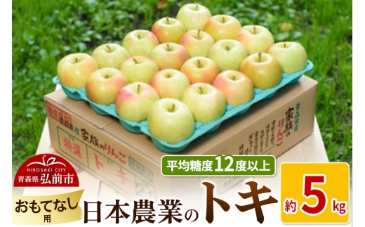 りんご 平均糖度12度以上! トキ 約5kg おもてなし用[先行受付] 青森 果物 フルーツ 林檎 リンゴ くだもの 予約[レビューキャンペーン]