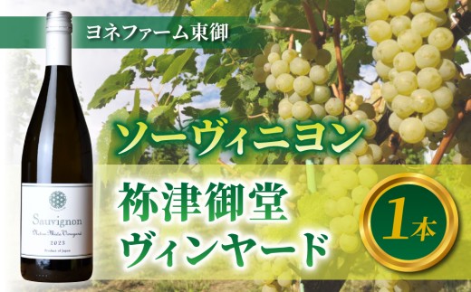 ソーヴィニヨン　祢津御堂ヴィンヤード　2024　１本【ヨネファーム東御】 1894521 - 長野県東御市