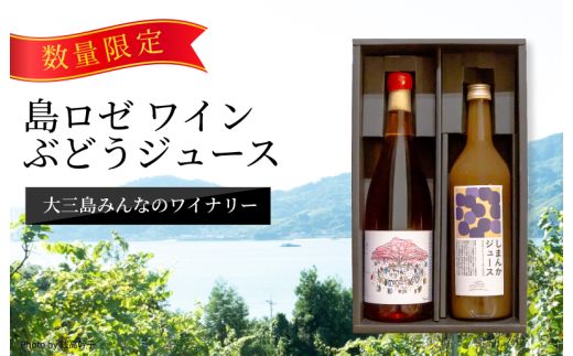 島ロゼ・しまんかジュースセット【V003330】