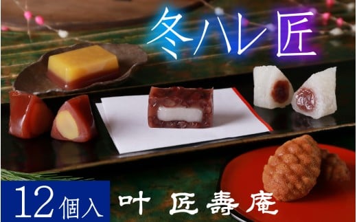 叶 匠壽庵 冬ハレ 匠 AGF-40  [Y012] / あも 和菓子 スイーツ 羽二重餅 羊羹 ようかん フィナンシェ 詰合せ セット 詰め合わせ 季節限定 冬季限定 期間限定 お土産 ギフト プレゼント お歳暮 御歳暮 お祝い 叶 匠寿庵 滋賀 手土産 おやつ 人気 おすすめ 2308112 - 滋賀県大津市