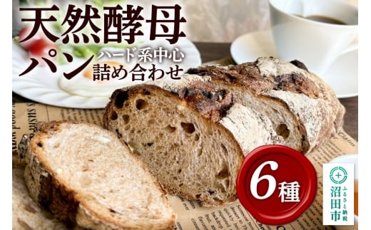 天然酵母パン6個詰め合わせ 245972 - 群馬県沼田市