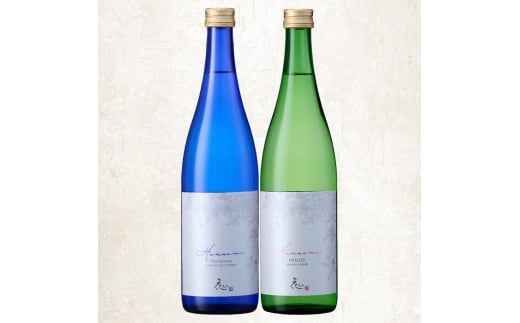 花笑み 2本 飲み比べ セット (合計1.44L・720ml×2本) 特別純米 純米吟醸 酒 お酒 日本酒 地酒 アルコール 飲料 常温 【opby011】【尺間嶽酒店】