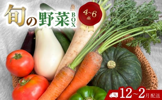  野菜 詰め合わせ セット 旬の野菜BOX 常温配送 【12月〜2月配送】 2315554 - 徳島県海陽町