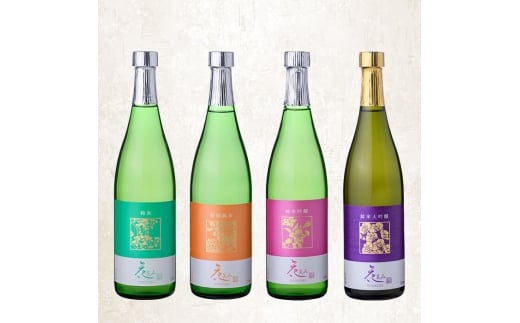 花笑み 4種 飲み比べ セット (合計2.88L・720ml×4本) 純米 特別純米 純米吟醸 純米大吟醸 酒 お酒 日本酒 地酒 アルコール 飲料 常温 【opby015】【尺間嶽酒店】