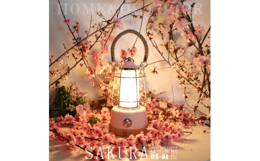 LEDランタン 調光 乾電池＆充電兼用 最長75H点灯 電球色 昼光色 明るさ調節 無段階調整 充電式ランタン  DS-8E-SPK 2309575 - 大阪府貝塚市