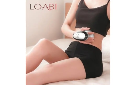 69-2_【LOABI/ロアビ公式】 キャビテーション美容機器 OSTENUS オステナス（ホワイト）｜ キャビテーション 自宅 家庭用 ラジオ派 セルライト 除去 美顔器 ダイエット ダイエット器具 OSTENUS オステナス エステサロン エステ お腹周り 下半身 太もも ふくらはぎ 愛知県 岐阜県 名古屋 acct LOABI