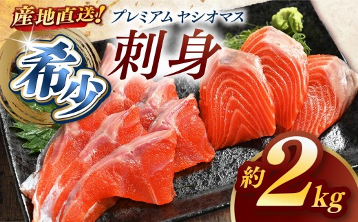 産地直送栃木県のブランド魚「プレミアムヤシオマス」の刺身 2,000g (200g×10パック)   [ 冷凍便 ] | 魚 ます 養殖 産地直送 栃木県 2198687 - 栃木県矢板市