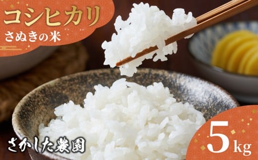 令和7年度産 新米 こしひかり 5kg さぬきの米 たべてんまい