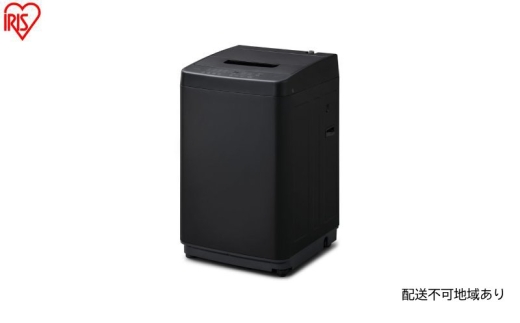 洗濯機 全自動洗濯機 6.0kg IAW-T606-B ブラック アイリスオーヤマ 縦型 縦型洗濯機 小型 コンパクト 上開き 予約タイマー チャイルドロック 新生活 一人暮らし 2315164 - 宮城県大河原町
