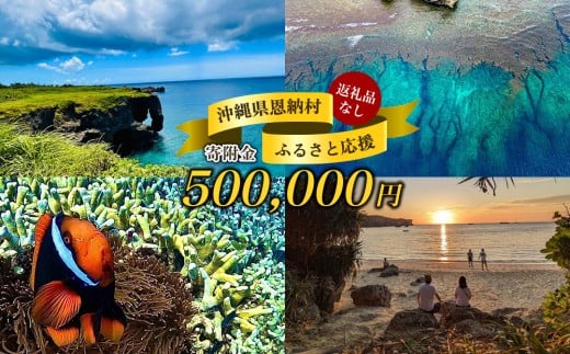 【返礼品なし】沖縄県恩納村ふるさと応援寄附金 500000円  2314790 - 沖縄県恩納村