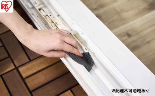 スクラブクロス ハーフカット SCH-R40G グレー 12本 アイリスオーヤマ  キッチンスポンジ 台所用スポンジ ハーフサイズ コンパクト 油汚れ 食器 掃除 キッチンクロス 使い捨て 衛生的 2315202 - 宮城県大河原町