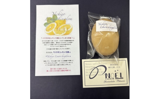 千葉県八千代市産 八千代レモン王国 5個入り 菓子工房ノエル【1623878】