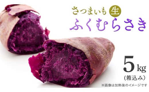 さつまいも [ ふくむらさき ] 5kg ( 箱込 )	サツマイモ さつま芋 芋 いも 野菜 焼き芋 スイーツ おやつ 国産